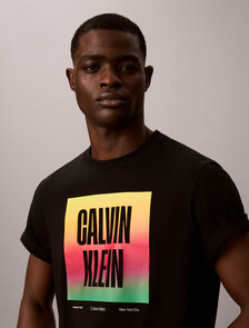 Relaxed Logo T-shirt - Pride, Black, hi-res