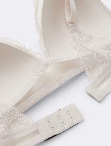 Lace Triangle Bra, CRYSTAL GRAY, hi-res