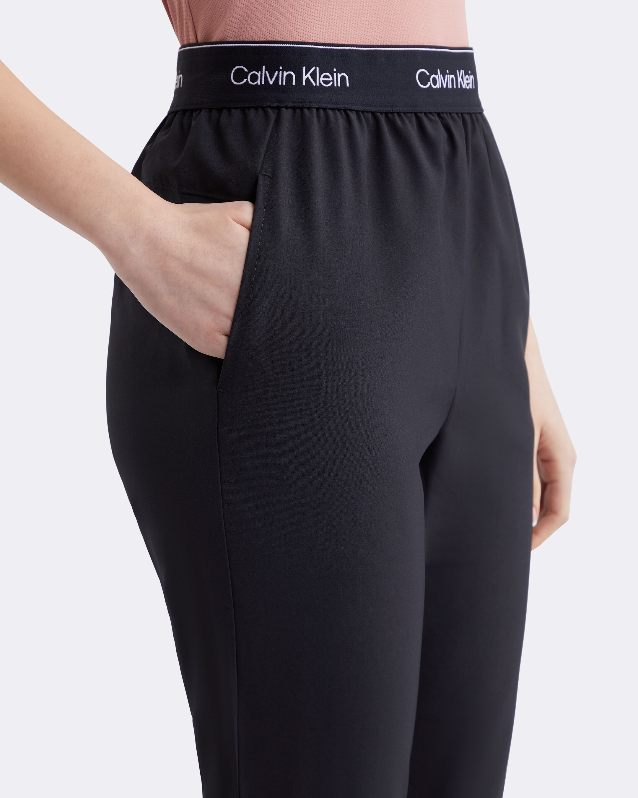 Modern Sport High Rise Tapered Sweatpants black Calvin Klein Hong Kong