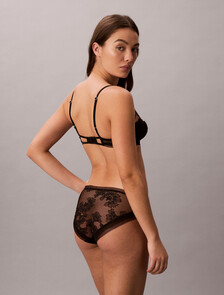 CK Black 婚紗比基尼內褲, Black, hi-res