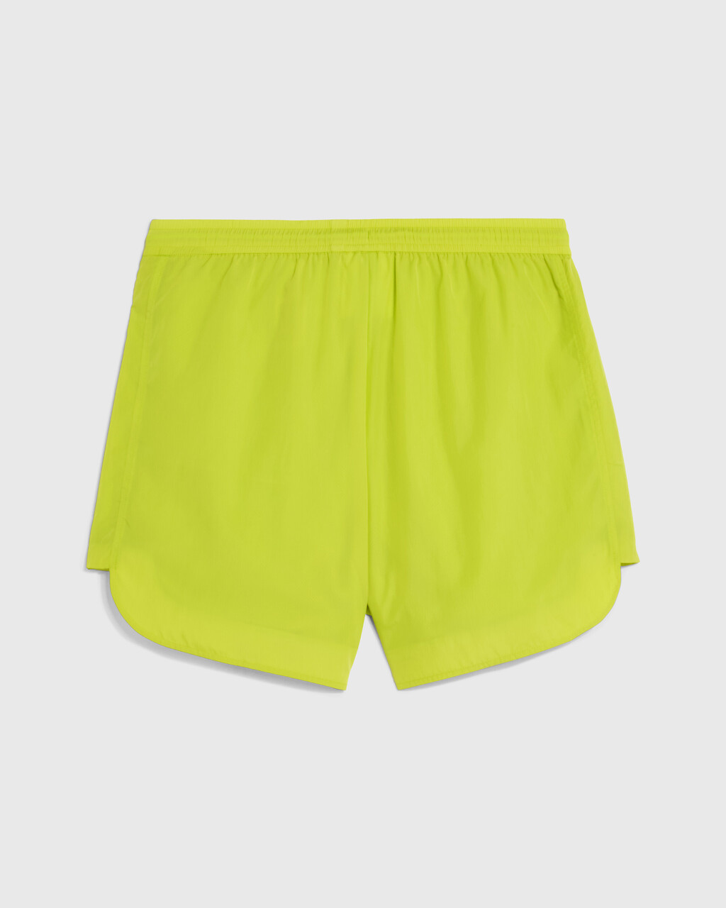 Pride Unisex Nylon Runner Shorts, Lemon Lime, hi-res