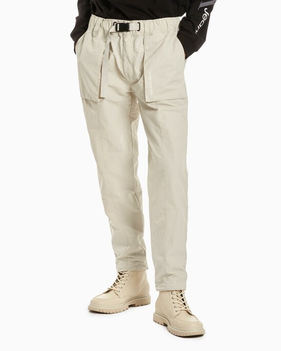 SOFT UTILITY BELTED SWEATPANTS