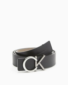 CK CLEAN REVERSIBLE BELT 35MM, BLK/TAUPE, hi-res