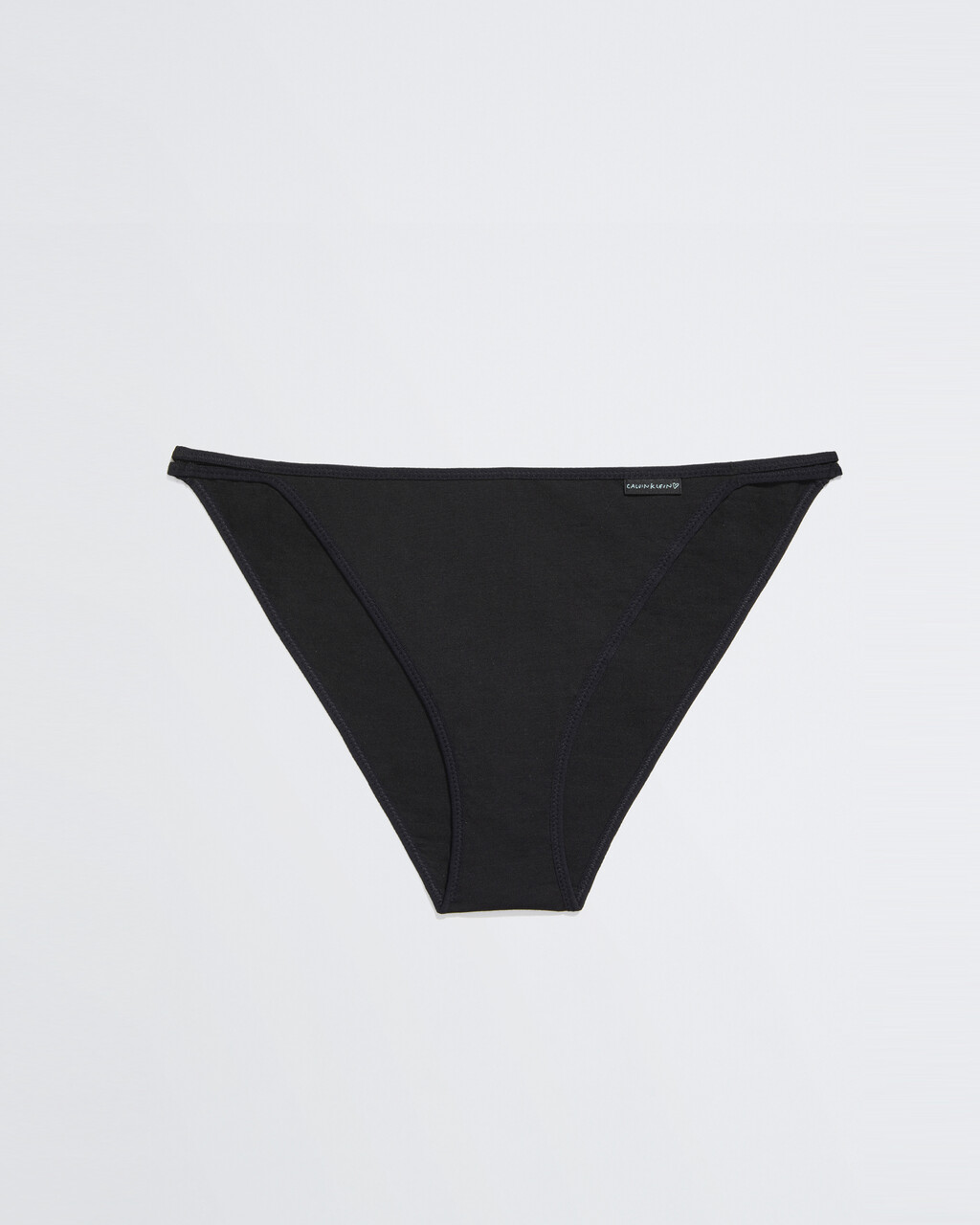 MODERN COTTON HIGH LEG TANGA, Black Beauty, hi-res