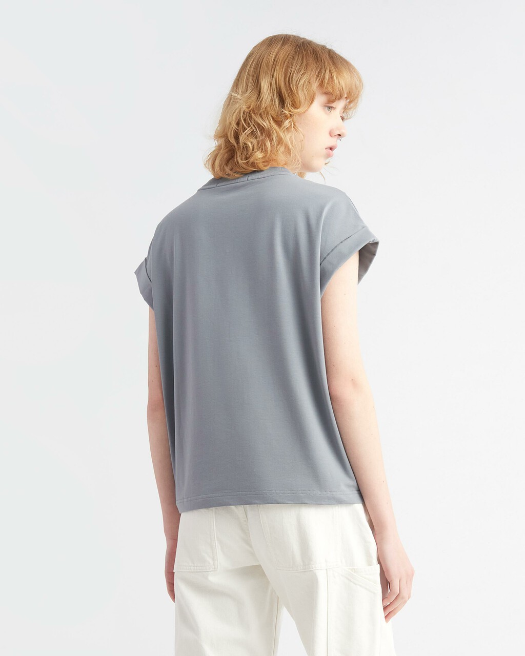 經典 MONOLOGO T 裇, Overcast Grey, hi-res