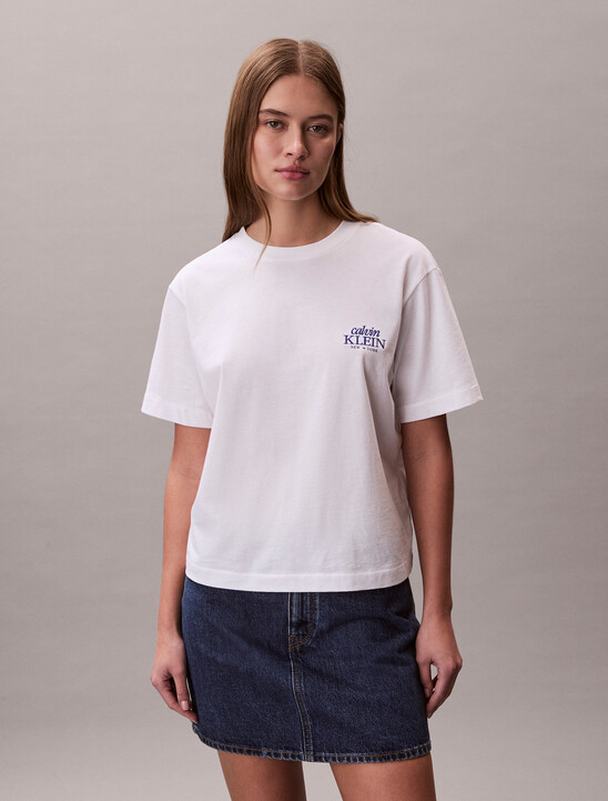 Relaxed Embroidered Logo T-shirt