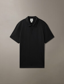 高性能彈性 Polo 衫, Black Beauty, hi-res