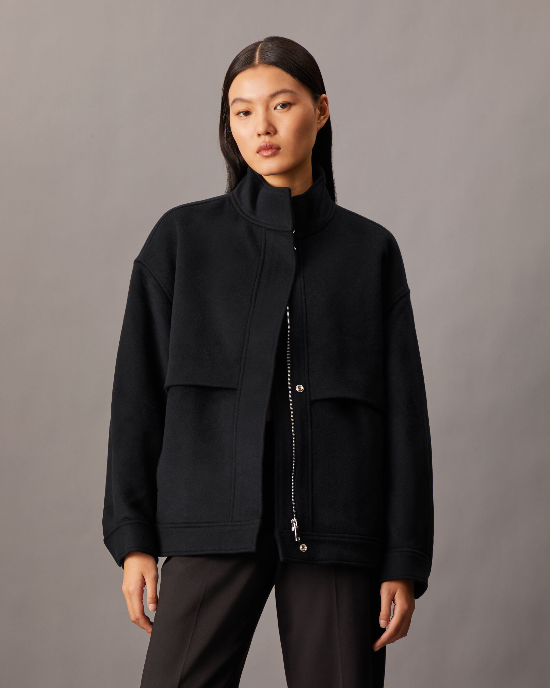 CALUX/キャラクス】SHORT BOMBER JACKET （CALUX QUILTED