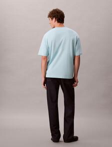 Calvin Logo Crew Neck Tee, Stratosphere, hi-res