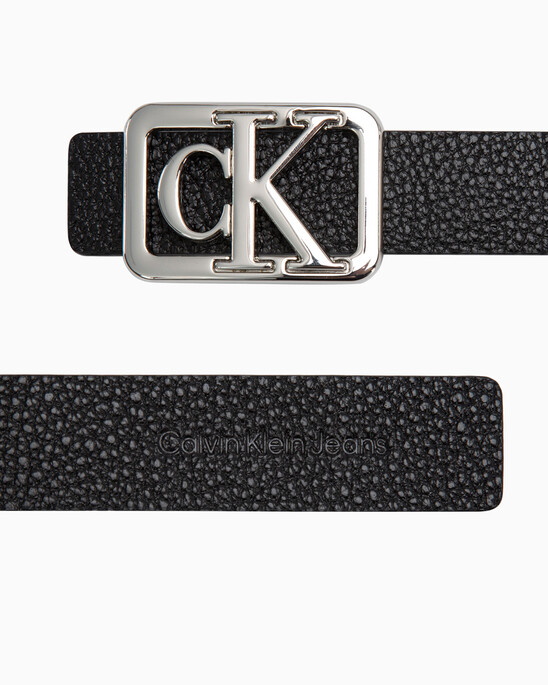 Reversible Monogram Buckle Belt