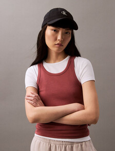 細小 Monogram 標誌棒球帽, Black, hi-res