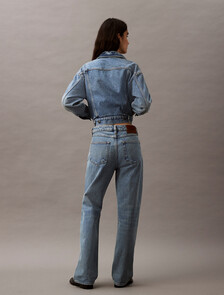 90s Denim Trucker Jacket, CK NO06, hi-res
