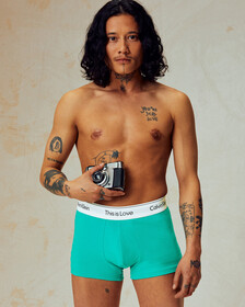 MODERN COTTON THIS IS LOVE 四角褲, Island Turquoise, hi-res