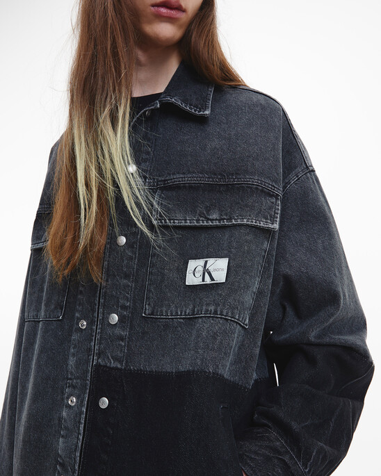 OVERSIZED UTILITY SHIRT JACKET