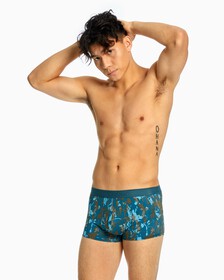 CK BLACK MICRO 低腰貼身四角褲, MIRROR FLORAL SUGARY BLUE, hi-res