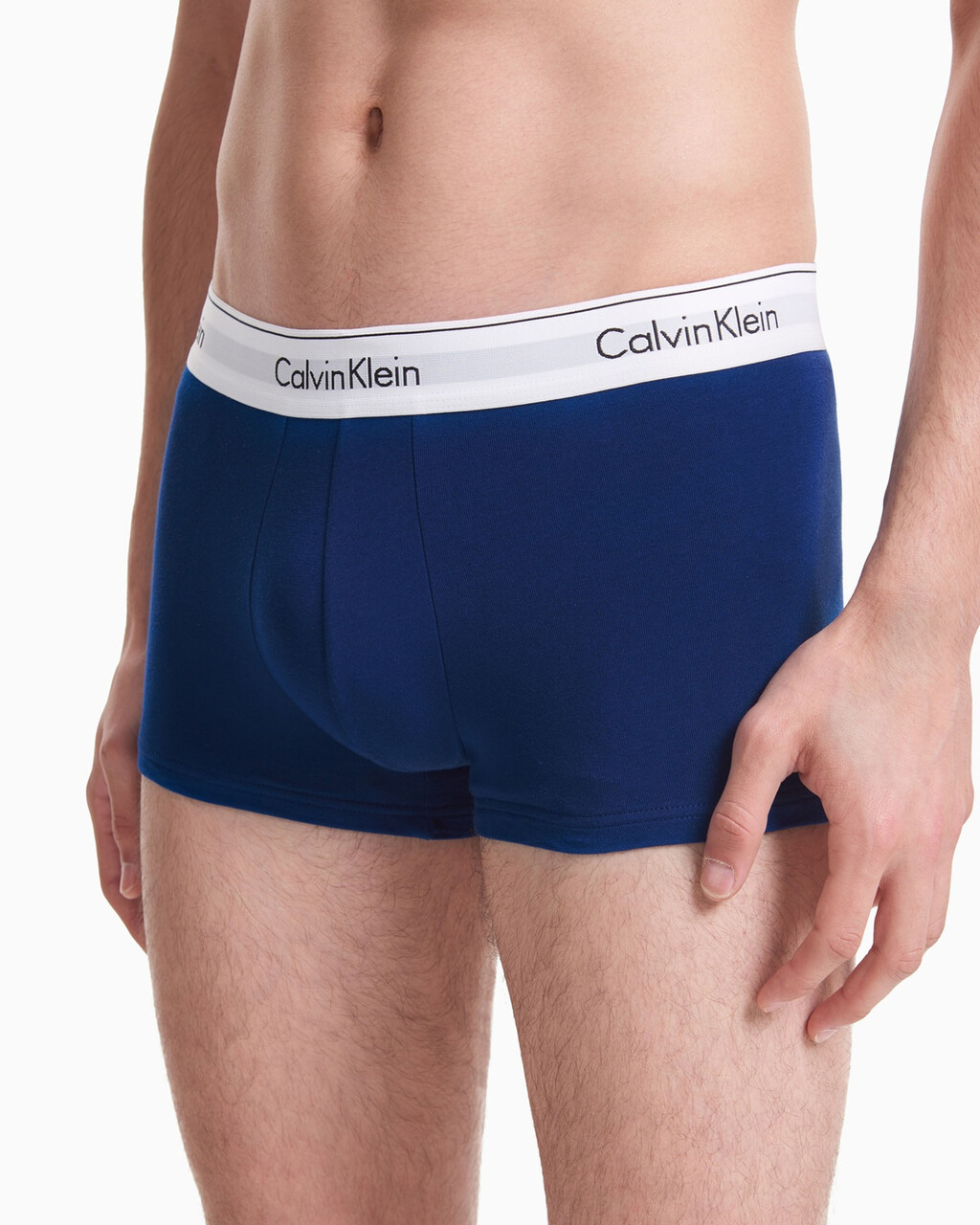 MODERN COTTON 貼身短版四角褲（2 件組）, BLUE, hi-res
