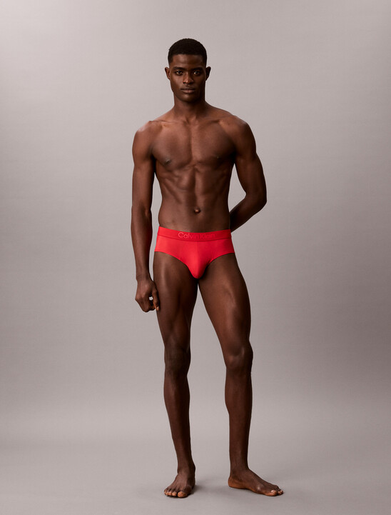 CK Black Microfiber Stretch Hip Brief