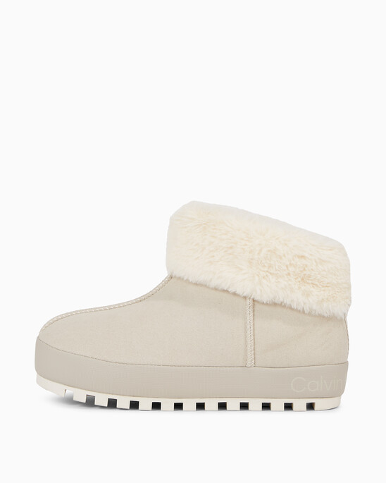 Faux Suede Slippers