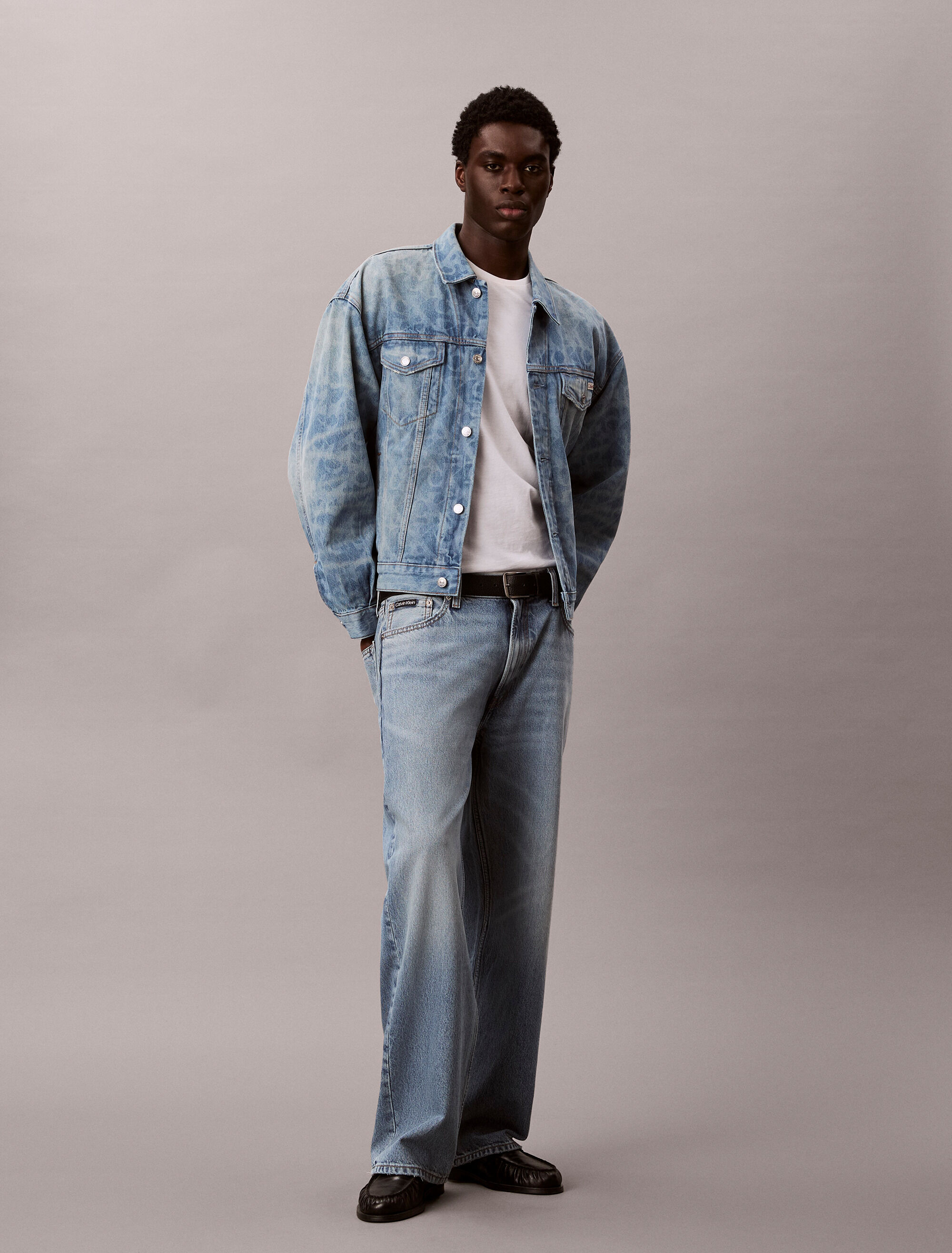 90s Logo Denim Jacket | blue | Calvin Klein Hong Kong