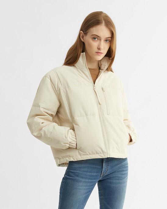 ORGANIC COTTON ULTRA LIGHTWEIGHT DOWN JACKET