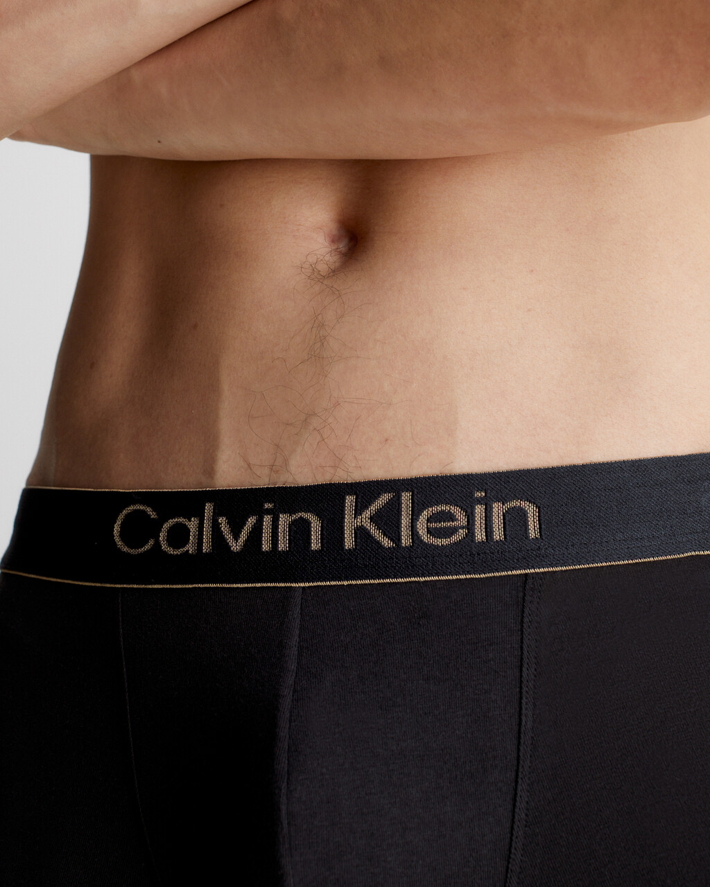 CK Black Low Rise Trunks, Black, hi-res