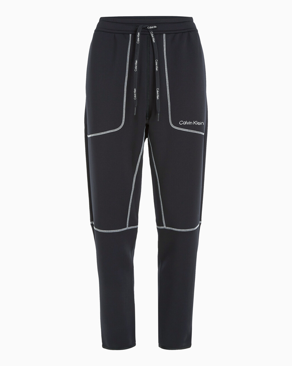 Topstitch Joggers, BLACK BEAUTY, hi-res