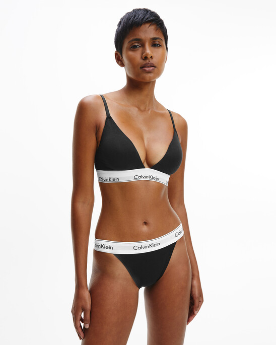 MODERN COTTON LIGHTLY LINED TRIANGLE BRA