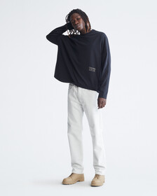 STANDARDS FLYER LONG SLEEVE TEE, Black Beauty, hi-res