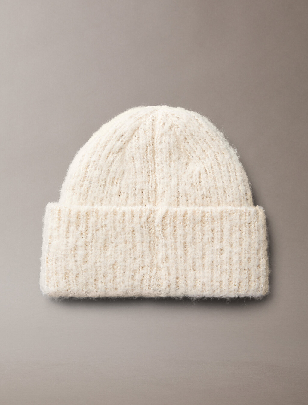 Plush Satin-Lined Beanie, Light Hay, hi-res