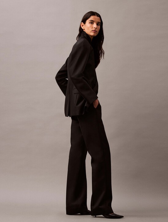 Cavalry Twill Low Rise Tailored Trousers
