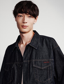 Denim Trucker, Rinse Denim, hi-res