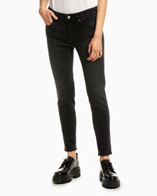 Core Black 及踝貼身牛仔褲, Acd Wash Black, hi-res