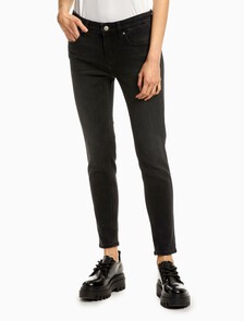 Core Black 及踝貼身牛仔褲, Acd Wash Black, hi-res