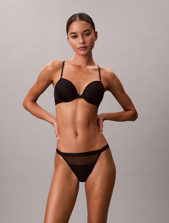 LIGHTLY LINED DEMIBlack