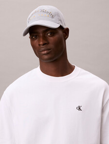 CKNY Logo Corduroy Cap, Casual Blue, hi-res
