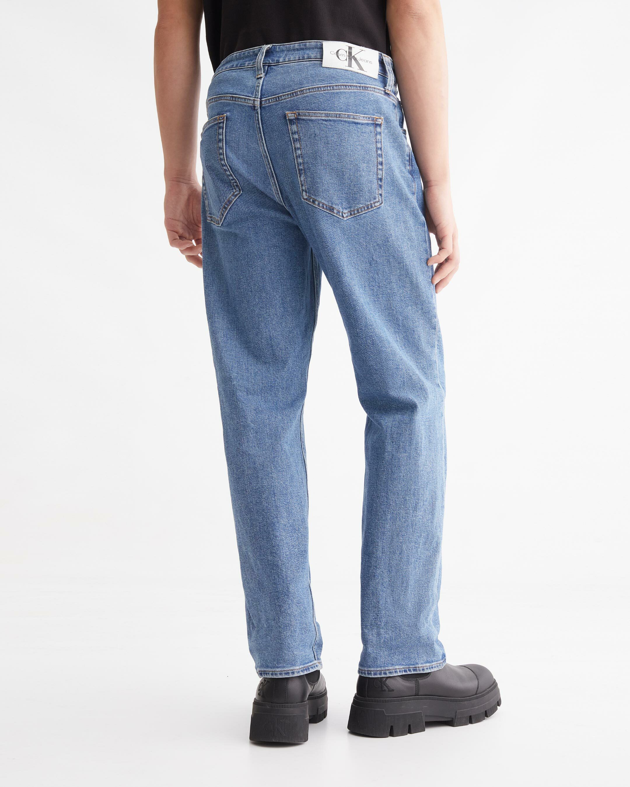 Calvin klein straight slim jeans store