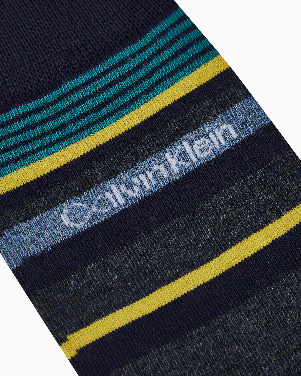Men's 1 Pack Stripe Crew Socks, NAVY, hi-res