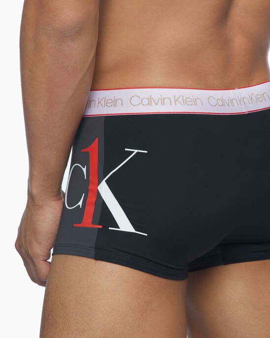 CK One Graphic Logo Micro 低腰貼身四角褲