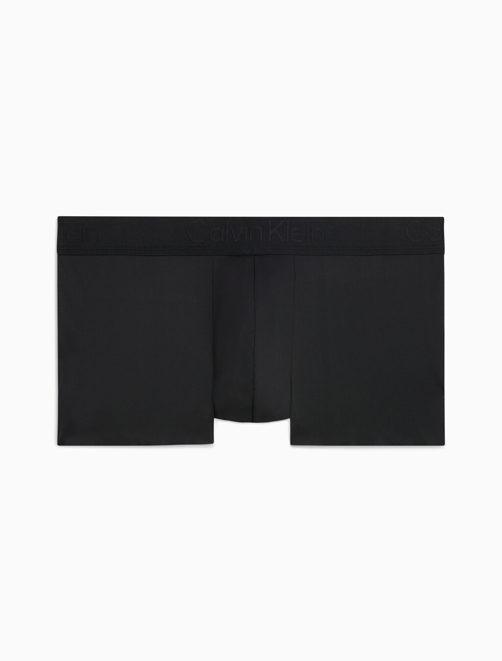 CK Black Low Rise Trunks, Black, hi-res