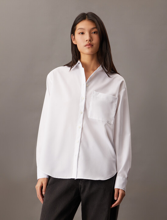 Breathable Monogram Relaxed Shirt