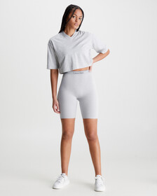 CK ATHLETIC 短版健身 T 裇, ATHLETIC GREY H, hi-res