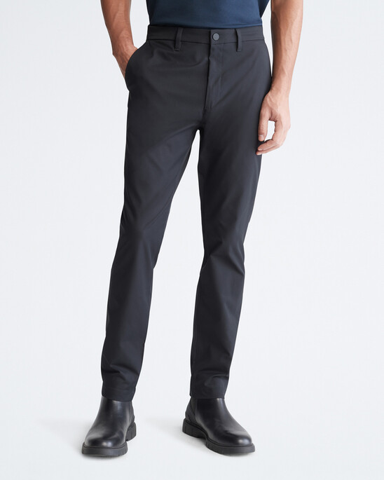 Calvin Klein Athletic Slim Stretch Woven Chinos