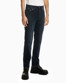 FREEFIT 修身彈性牛仔褲, Blue Black Back Embro, hi-res