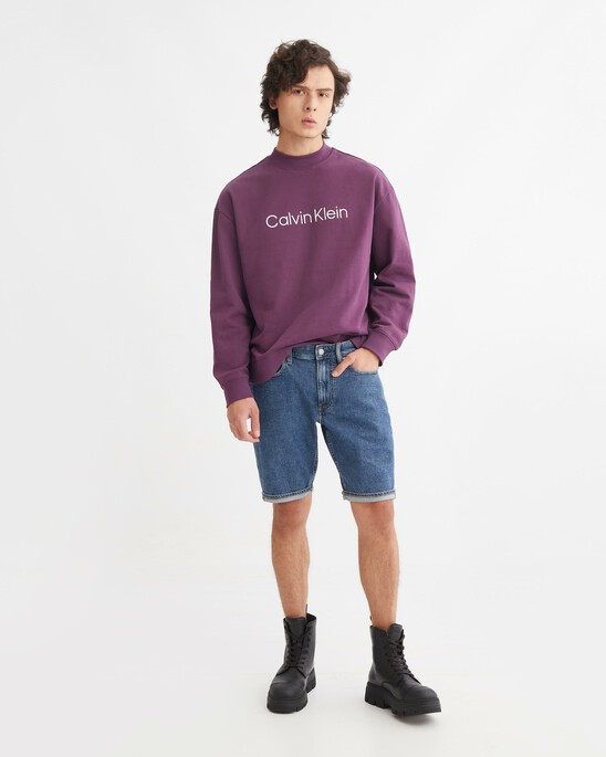 UNISEX RELAXED COTTON TERRY SWEATSHIRT