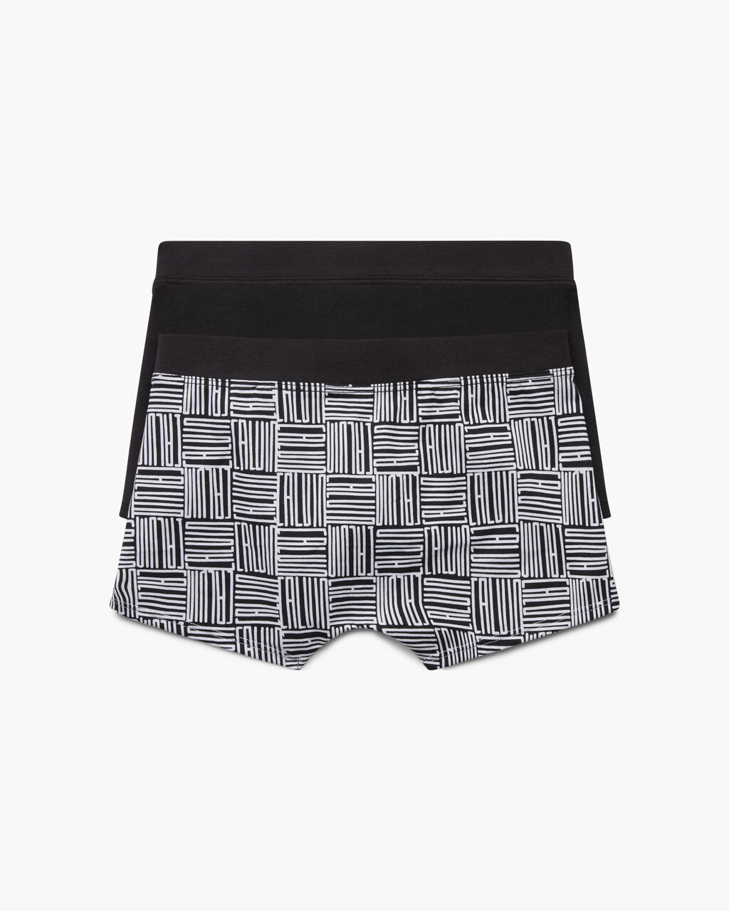 Boys 2 Pack Modern Cotton Trunks, Calvininformblackaop/Pvhblack, hi-res