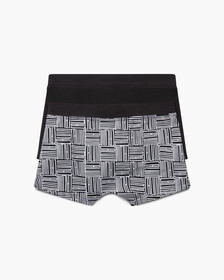 Boys 2 Pack Modern Cotton Trunks, Calvininformblackaop/Pvhblack, hi-res