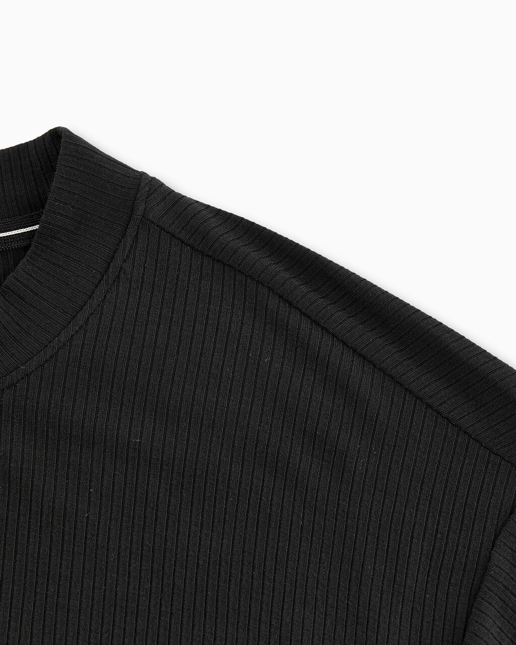 Side Gather Monogram Tee Dress, Ck Black, hi-res
