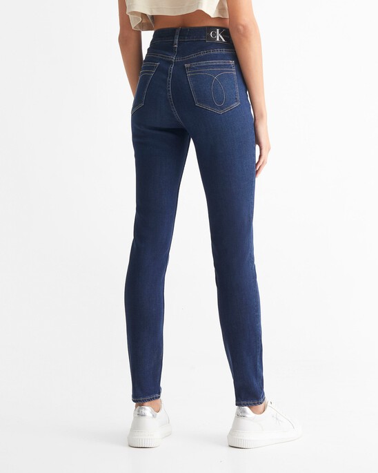 SUSTAINABLE LYOCELL HIGH RISE SKINNY JEANS