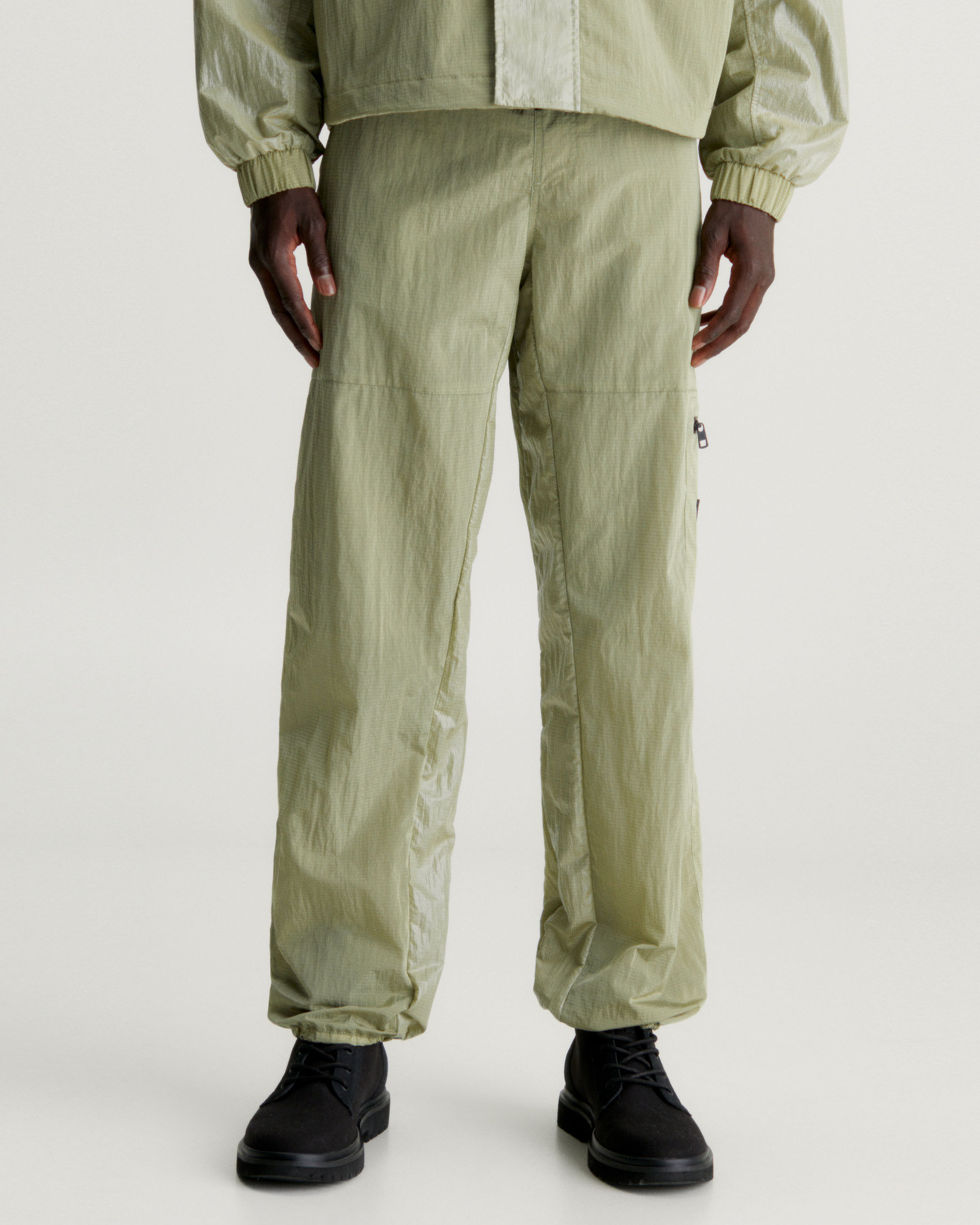 Relaxed Nylon Cargo Pants green Calvin Klein Hong Kong