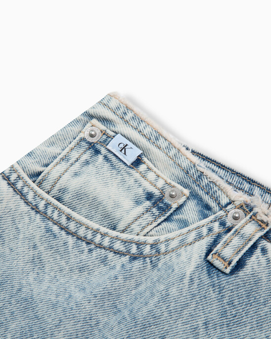 90s Straight Cut Waistband Jeans